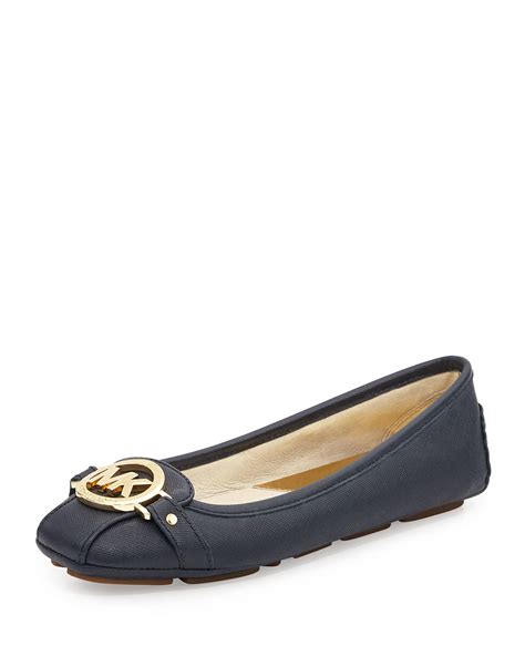 michael michael kors fulton leather moccasin|Michael Kors fulton moc flats.